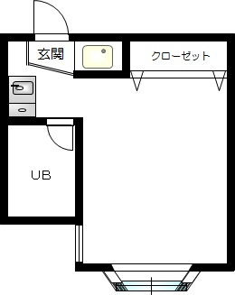【間取り】小田急線読売ランド前駅の賃貸アパート:パレット西生田B203号室 【間取り】小田急線読売ランド前駅の賃貸アパート:パレット西生田B203号室