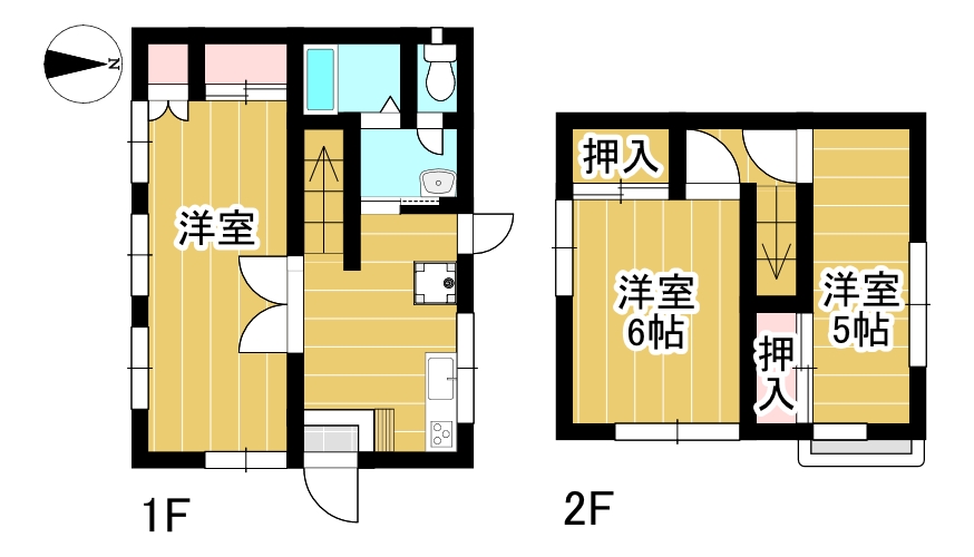【間取り】JR中央線横浜線八高線八王子駅の賃貸アパート:万町貸家3DK号室 【間取り】JR中央線横浜線八高線八王子駅の賃貸アパート:万町貸家3DK号室