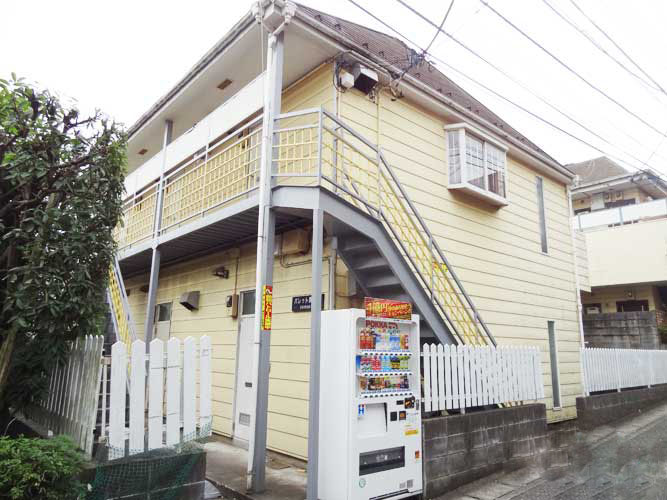 【外観】小田急線生田駅の賃貸アパート：パレット南生田